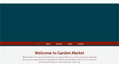 Desktop Screenshot of gardenmarketsmithsfalls.com